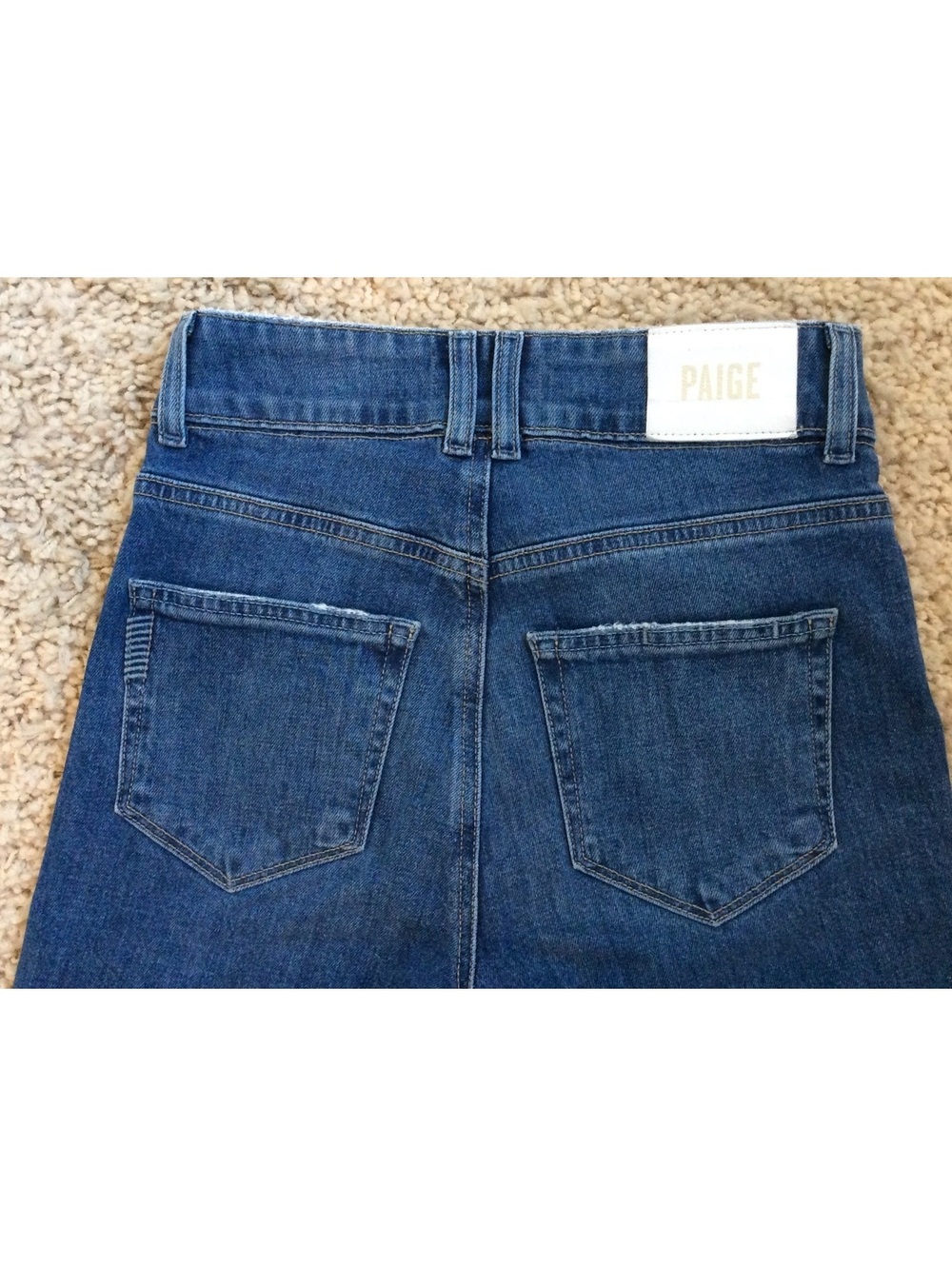 Paige Sasha Wide Leg High Waisted Jeans - 24 - Picture 8 of 9